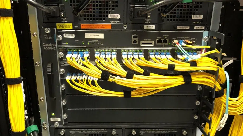 Fiber Optic Cabling Installation
